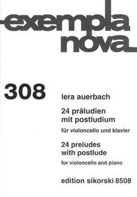 Lera Auerbach: 24 Präludien mit Postludium
