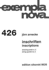 Jörn Arnecke: Inschriften