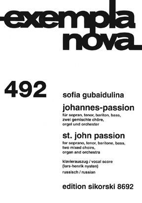 Sofia Gubaidulina: Johannes-Passion