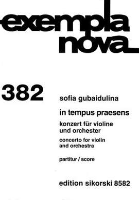 Sofia Gubaidulina: In tempus praesens