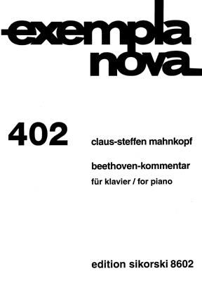 Claus-Steffen Mahnkopf: Beethoven-Kommentar