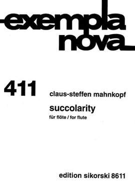 Claus-Steffen Mahnkopf: Succolarity