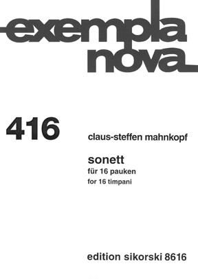 Claus-Steffen Mahnkopf: Sonett