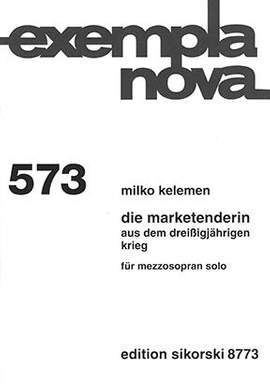Milko Kelemen: Die Marketenderin