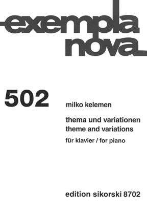 Milko Kelemen: Thema und Variationen