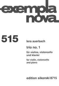 Lera Auerbach: Trio Nr. 1