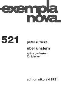 Peter Ruzicka: Über Unstern