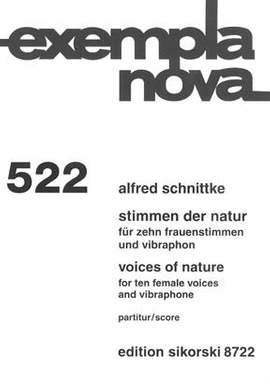 Schnittke, A: Voices of Nature