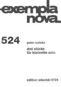 Peter Ruzicka: 3 Stücke