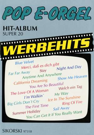 Pop E-Orgel Hit-Album Super 20: Werbehits