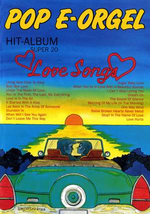 Pop E-Orgel Hit-Album Super 20: Love Songs