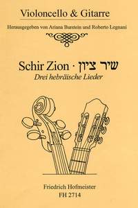 Schir, Z: 3 hebräische Lieder