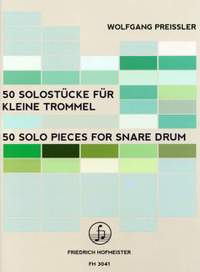 Preissler, W: 50 solo pieces for snare drum