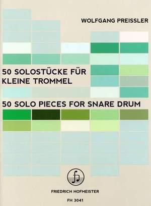 Preissler, W: 50 solo pieces for snare drum