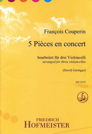 Couperin, F: 5 Pièces en concert