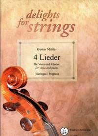 Mahler, G: 4 Lieder