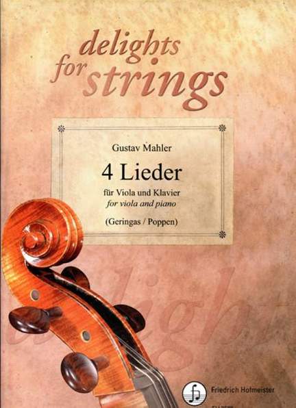 Mahler, G: 4 Lieder