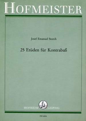 Storch, J E: 25 Etüden