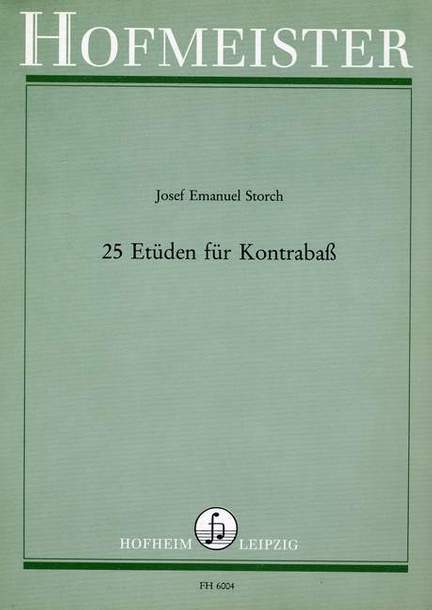 Storch, J E: 25 Etüden