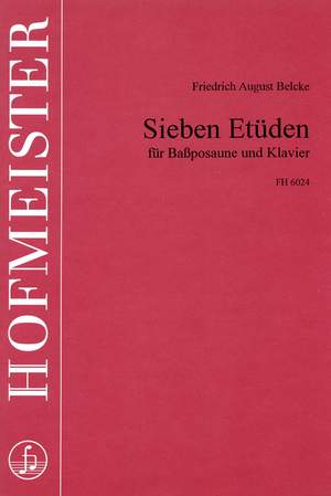 Belcke, F A: 7 Etüden
