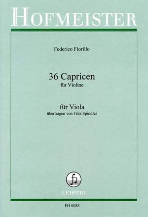 Fiorillo, F: 36 Capricen