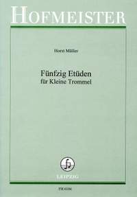 Mueller, H: 50 Etüden für kleine Trommel