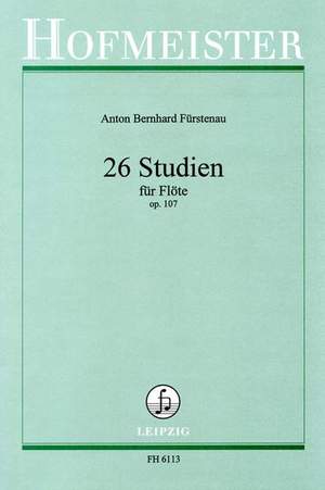 Fuerstenau, A B: 26 Studien op. 107
