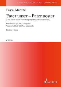 Martiné, P: Pater noster