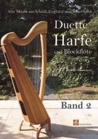 Monika Mandelartz: Duette für Harfe und Blockflöte Band 2