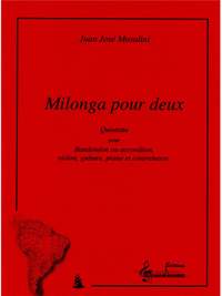 Juan José Mosalini: Milonga pour 2 bandoneon Ou Accordions et Ensemble