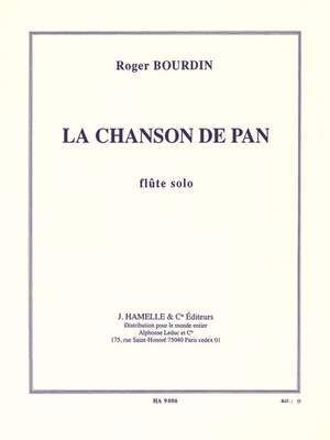 Roger Bourdin: La Chanson De Pan pour flûte solo