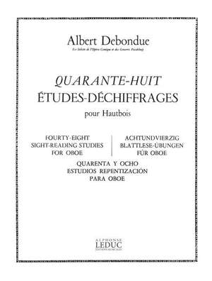 Albert Debondue: 48 Etudes-Dechiffrages