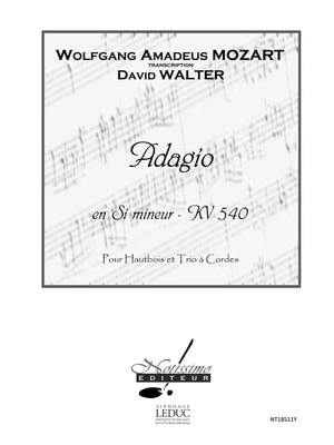 Wolfgang Amadeus Mozart: Adagio En Si Mineur Kv 540