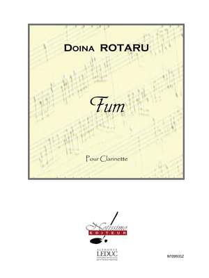 Doïna Rotaru: Rotaru Fum Clarinet In Bb Solo