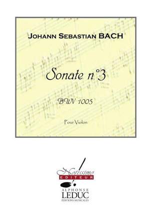 Johann Sebastian Bach: Sonate N03 Bwv1005