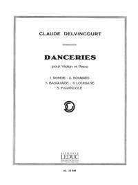 Claude Delvincourt: Delvincourt Danceries Violin & Piano
