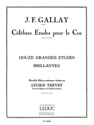 Jacques-François Gallay: Grandi Studi Brillanti (12) Op. 43 (Thevet)