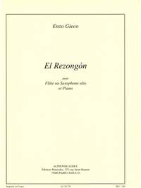 Enzo Gieco: Gieco Enzo El Rezongon Flute Or Saxophone & Piano