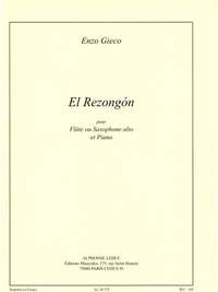 Enzo Gieco: Gieco Enzo El Rezongon Flute Or Saxophone & Piano