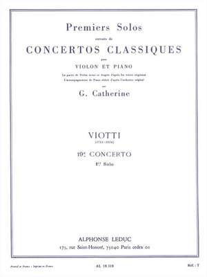 Giovanni Battista Viotti: Premiers Solos Concertos Classiques