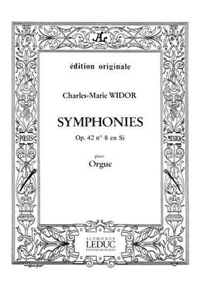 Charles-Marie Widor: Symphonie N08 Op42