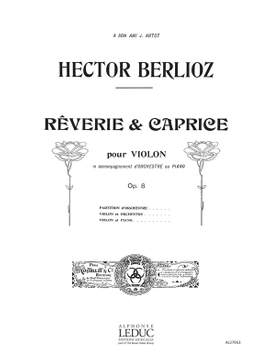 Hector Berlioz: Reverie Et Caprice Op8
