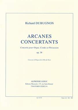 Richard Dubugnon: Arcanes Concertants Op38