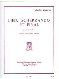 Charles Chaynes: Lied Scherzando Et Final