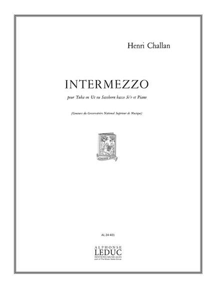 Henri Challan: Intermezzo