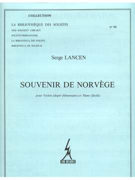 Serge Lancen: Souvenir De Norvege
