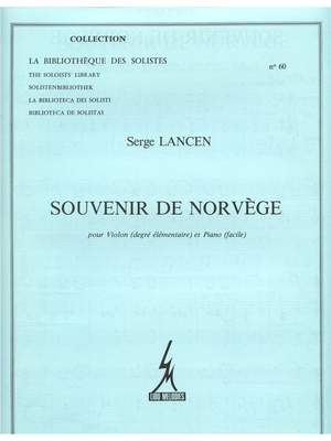Serge Lancen: Souvenir De Norvege