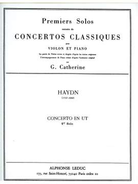 Franz Joseph Haydn: Premier Solo Extrait concerto En Ut Violon