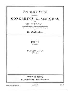 Pierre Rode: Concerto no. 1 (Rode)
