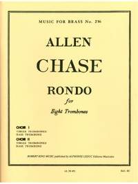 Allen Chase: Chase Rondo Mfb236 8 Trombones Score & Parts